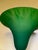 Large 1980s Spanish Artisan Green Glass Centerpiece Bowl For Sale - Image 11 of 12