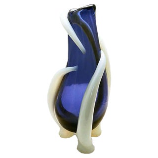 Vase by Claire Falkenstein for Salviati Murano, 1972 For Sale