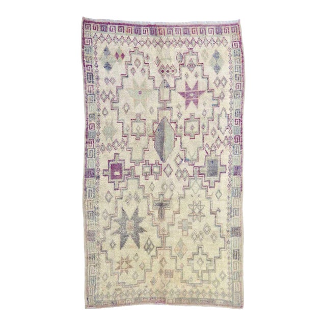 1970s Vintage Boujad Rug For Sale