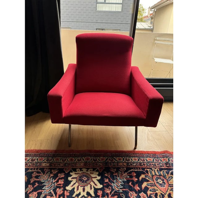 Lounge Chair from Steiner, France, 1950 For Sale - Image 11 of 11