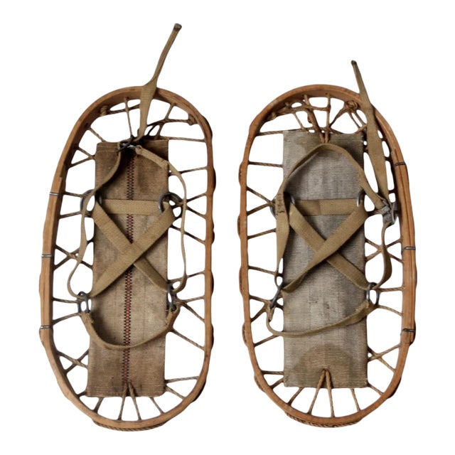 1940s Snowshoes Pair For Sale