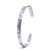 Cartier Cartier 18ct White Gold Love Cuff Bracelet 27.7g For Sale - Image 4 of 14