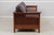 Stickley Mission Oak Burgundy Leather Sofa For Sale - Image 13 of 18