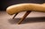 Brown Chaise Lounge in Hardwood and Faux Leather, Unknown, 1950s For Sale - Image 8 of 11