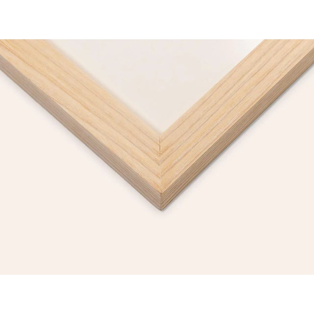 Blue A. Chardeyron, Pines in the Field, 1928, Watercolor on Paper, Framed For Sale - Image 8 of 10