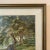 Vintage Mid-Century Landscape Watercolor Lake Scene Framed Wall Art Signed W Dixon For Sale - Image 9 of 12