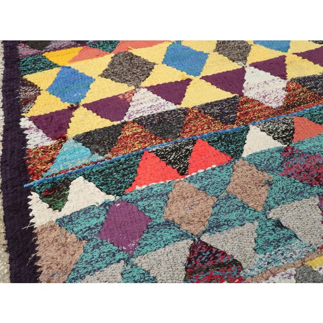 Mid 20th Century Galerie Shabab Collection Mid-20th Century Persian Flatweave Kilim Rug For Sale - Image 5 of 9