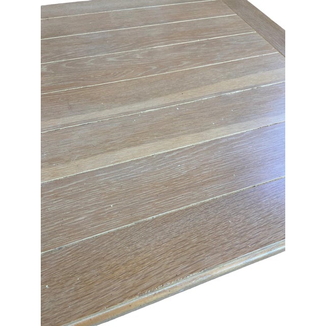 Farmhouse Altavista Lane White Oak Square Side Table — Farmhouse Style No. 1513-17 For Sale - Image 3 of 6