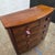 Late 19th Century Georgian Bowfront Mahogany 5 Drawer Chest With Twist Side Supports For Sale - Image 4 of 15