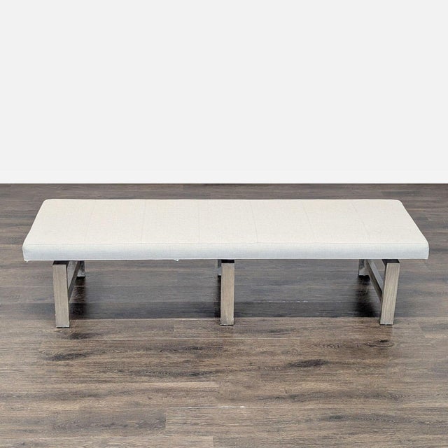 Modern Vanguard Furniture Michael Weiss Bench For Sale - Image 3 of 11