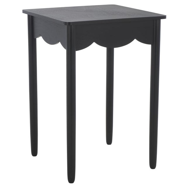 Paislyn Accent Table in Matte Black For Sale In Philadelphia - Image 6 of 7