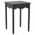 Paislyn Accent Table in Matte Black For Sale In Philadelphia - Image 6 of 7
