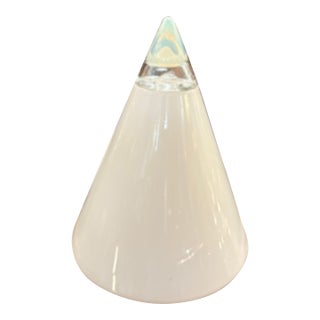 Italian Modern Glass Lamp Designed by Giusto Toso For Sale
