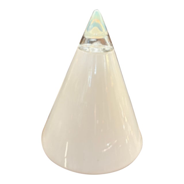 Italian Modern Glass Lamp Designed by Giusto Toso For Sale