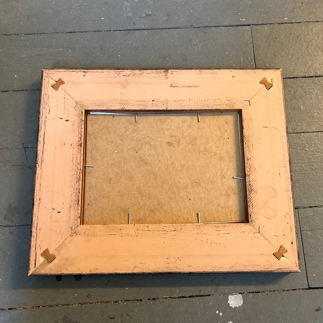 1950’s Original Black and White Abstract Expressionist Watercolor Painting For Sale - Image 4 of 4