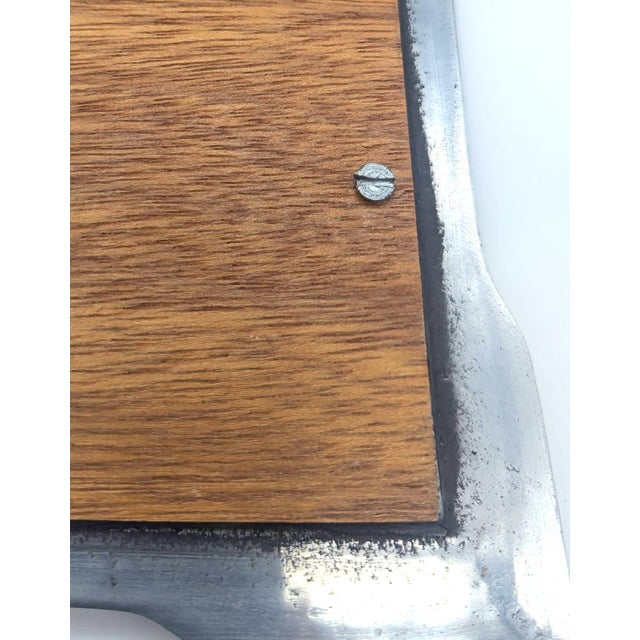 Chrome Vintage Mexican Pewter Picture Frame For Sale - Image 8 of 10