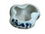 Blue Tiny Small Blue White Oriental Abstract Graphic Porcelain Container For Sale - Image 8 of 9
