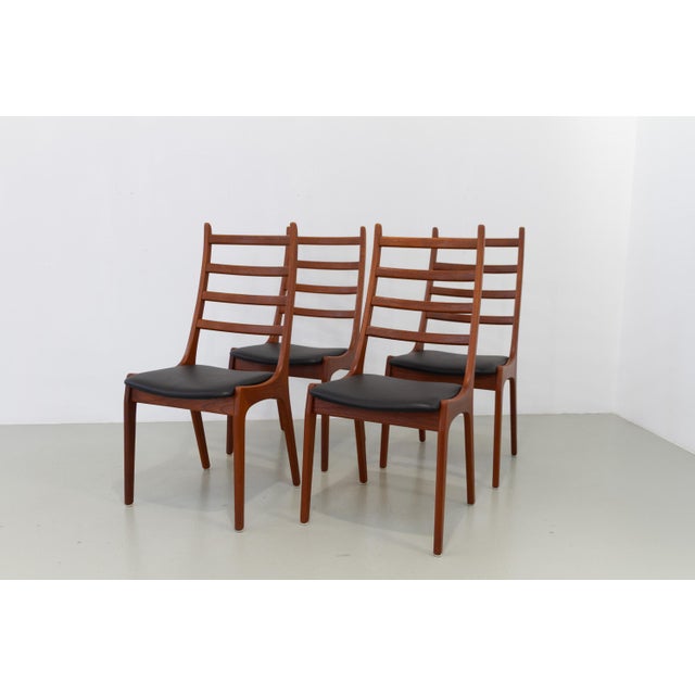 Mid-Century Danish Teak Dining Chairs from Korup Stolefabrik, 1960s, Set of 4 For Sale - Image 17 of 18