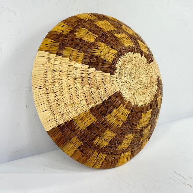 Early 20th Century Botswana Basket 7inch MATTER COLLECTION For Sale - Image 4 of 6