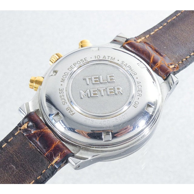 Metal Telemeter Chronograph Wristwatch from Paul Picot For Sale - Image 7 of 14