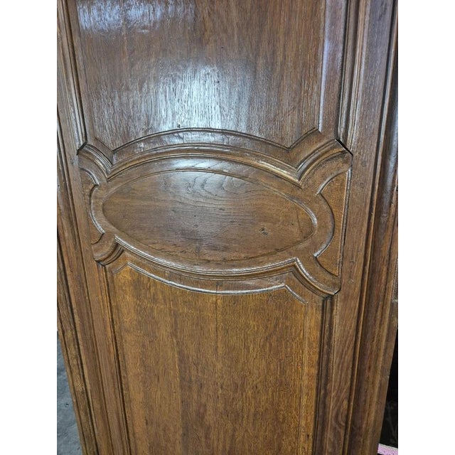 Wood Vintage Wardrobe in Oak For Sale - Image 7 of 8