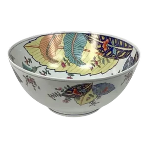 Tobacco Leaf 10 Inch Bowl by Seymour Mann