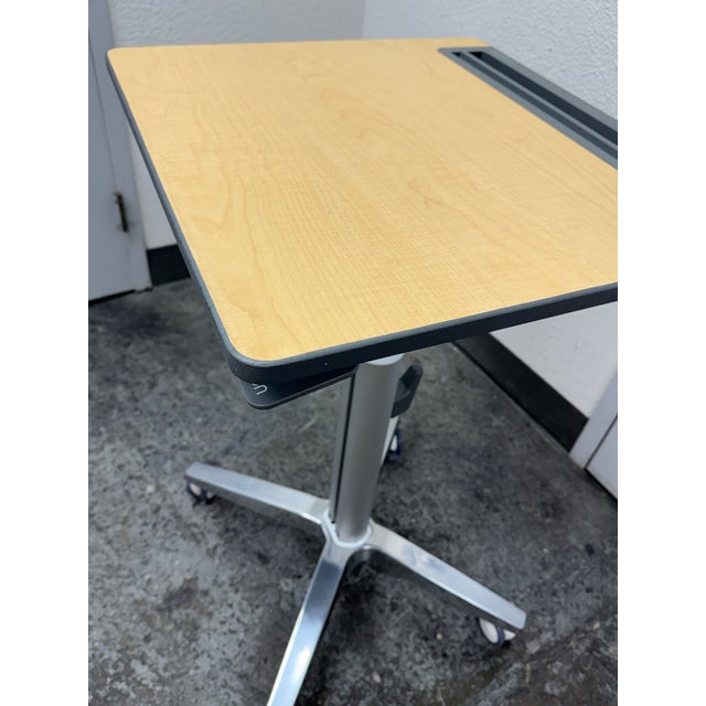 2020s Ergotron Mobile Adjustable Desk For Sale - Image 5 of 12