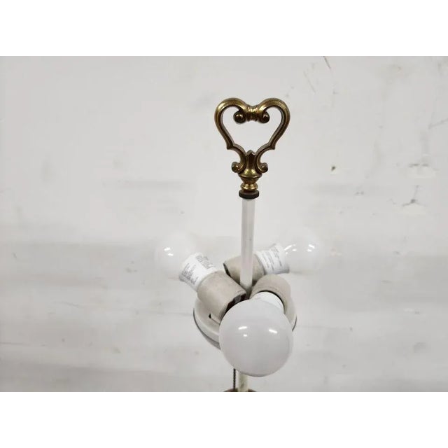 Wood Vintage Floor Table Lamp For Sale - Image 7 of 12