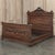 19th Century French Louis XVI Walnut Bed For Sale In Dallas - Image 6 of 18