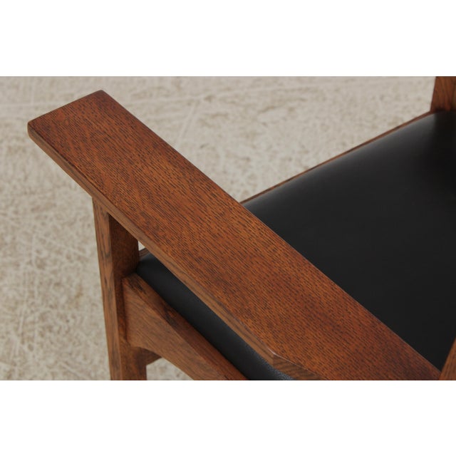 Wood Set of 6 Stickley Harvey Ellis Mission Oak Dining Chairs For Sale - Image 7 of 16
