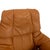 Brown Set of Reno Leather Recliner Chair and Ottoman from Stressless For Sale - Image 8 of 18