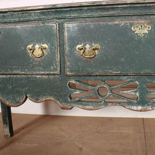 Wood Large English Dresser Base For Sale - Image 7 of 18