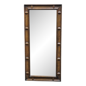 Century Furniture Solid Oak Spanish Mediterranean 24" Mirror 311-231