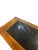 Vintage Chinese Campaign Style Walnut Server Cabinet For Sale - Image 11 of 12