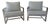 Modern Leather & Chrome Chairs From Italy a Pair For Sale