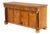 Italian Empire Walnut Commode a Vantaux For Sale