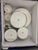 Syracuse China "Evening Star" 30 Piece Space Age Plateware in pristine shape! 4 dinner plates, 3 salad plates, 10 dessert...