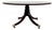 1980s Baker Furniture English Regency Style Center Table For Sale