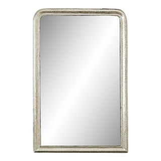 French 19th Century Silver Gilt Louis Philippe Mirror For Sale