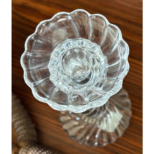 Baccarat Baccarat Candlestick For Sale - Image 4 of 7