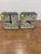Metal Large Industrial Square Double Sided Factory Wall Clocks from Pragotron, 1970s For Sale - Image 7 of 8