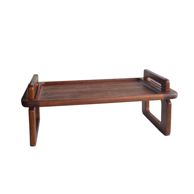 Vintage Teak Wood Breakfast/Laptop Tray Designed by Jens H. Quistgaard for Dansk For Sale - Image 10 of 11