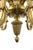 Antique Gilded Bronze Chandelier For Sale - Image 4 of 6