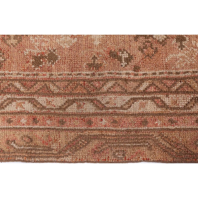 Antique Turkish Oushak Rug For Sale In New York - Image 6 of 8