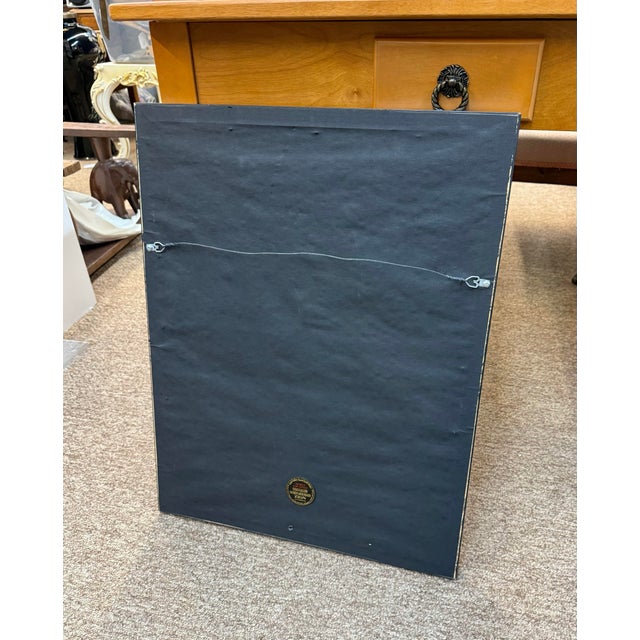 1970s Michael Fatali Cibrachrome Rising Spirit Signed Framed 26x20 For Sale In Atlanta - Image 6 of 6