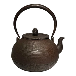 Antique Cast Iron Japanese Meiji Period Kettle Tea Pot