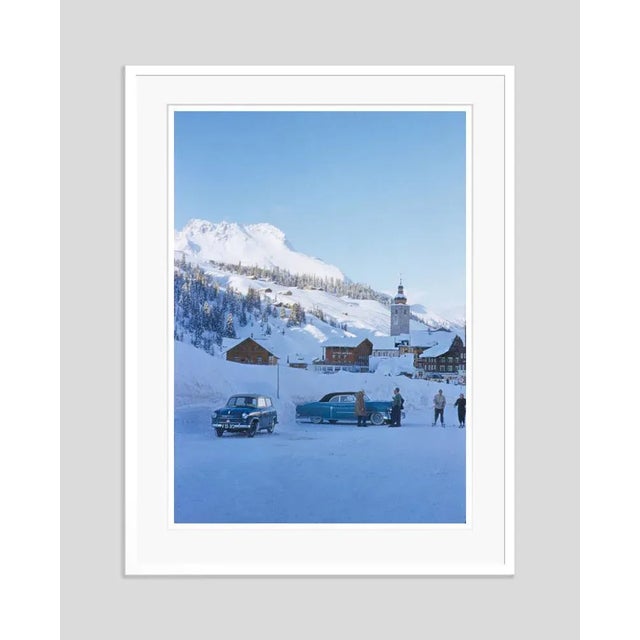 The Gathering Light 1955 A street scene in the ski resort of St. Anton in Austria, 1955. (Toni Frissell) Antoinette...