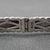 Metal Alwand Vahan Sterling Silver 14k Gold Diamond Bangle Bracelet For Sale - Image 7 of 8