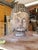 Antique Wood Carved Buddha Head For Sale In Los Angeles - Image 6 of 9