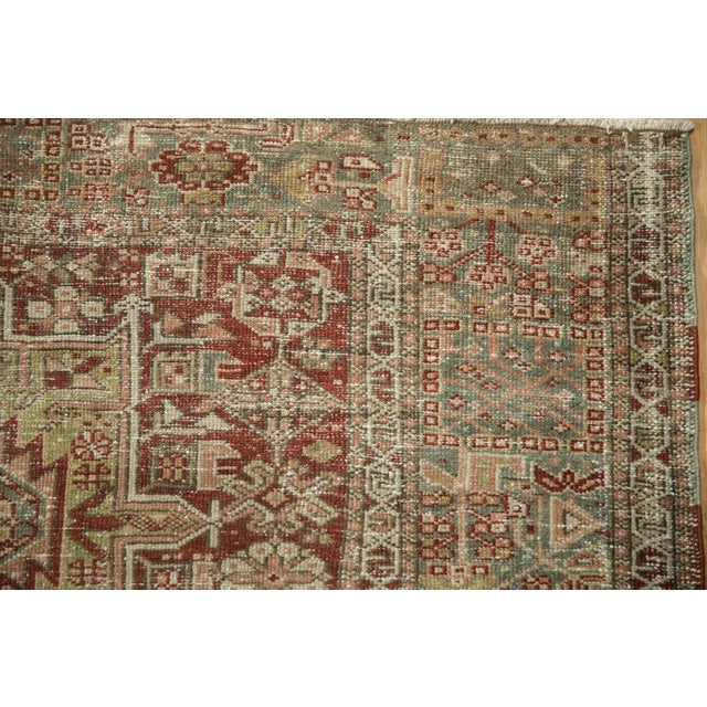 Vintage Distressed Karaja Rug - 4'7" x 6'1" For Sale In New York - Image 6 of 8